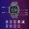 卡西歐（CASIO）【七夕禮物】男女電子表卡西歐小方塊情侶表學(xué)生兒童運(yùn)動潮流手表 AE-1600H-8BVPF玄武灰 曬單實拍圖