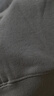 無印良品（MUJI）女式 水洗米蘭諾羅紋針織 開領(lǐng)POLO衫毛衣長袖針織衫 燕麥色條紋 S(155/80A) 曬單實拍圖