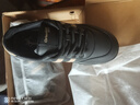 大東面包鞋女鞋2026秋季新款時(shí)尚休閑簡(jiǎn)約系帶平底中跟圓頭Q5063 黑色 37 曬單實(shí)拍圖