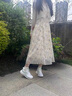 回力女鞋運動鞋女2025夏季新款透氣休閑網(wǎng)鞋女軟底輕便百搭減震跑步鞋 白綠色【緩震軟彈，輕便透氣】 37 曬單實拍圖