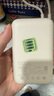 小米（MI）【3C認(rèn)證】小米充電寶移動(dòng)電源 10000  自帶線雙向快充口袋版  淺咖色 可上飛機(jī)/火車 曬單實(shí)拍圖