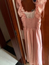 FOX.G新品粉色連衣裙裙子女夏季2025新款衣服女裝小個(gè)子氣質(zhì)法式長裙 小飛袖收腰連衣裙粉色 XL 【建議120-130斤】 曬單實(shí)拍圖