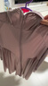 蕉下森林防曬衣女2025新款夏季透氣防曬戶外超長款原紗防曬服輕薄外套 玫紅色(可拆卸大帽檐) 均碼 衣長130cm XL110-140斤 曬單實拍圖