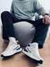 美國(guó)馬球協(xié)會(huì)（U.S.POLO ASSN.）保羅男鞋夏季新款透氣厚底休閑鞋低幫網(wǎng)面阿甘鞋運(yùn)動(dòng)跑步鞋子男 曬單實(shí)拍圖