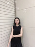 夢特嬌莫代爾棉背心女西裝內(nèi)搭吊帶內(nèi)衣白色寬肩無袖上衣夏季薄款打底衫 常規(guī)款-星夜黑 L 【建議110-125斤】 曬單實(shí)拍圖