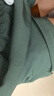 UAVIP運動短褲夏季男女情侶薄款冰絲三分褲晨跑步速干訓(xùn)練健身透氣短褲 軍綠 2XL 【建議140-155斤】 曬單實拍圖