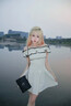 COLIN KOLLY輕奢包包女包斜挎包女士單肩包生日七夕情人節禮物送女友老婆CK-128黑色精美禮盒裝 曬單實(shí)拍圖