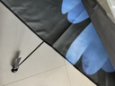 天堂雙層天堂傘防曬遮陽防紫外線黑膠太陽傘upf50+晴雨傘兩用印制logo 雛菊藍(lán)【雙層超強(qiáng)防曬】零透光 曬單實(shí)拍圖