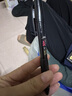 得力（deli）S08黑金款 抗摔升級 大容量弧度收口按動中性筆辦公筆水筆 0.5mm子彈頭 黑色3支/盒S08Pro-3 曬單實拍圖