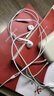 Apple/蘋果 采用 (USB-C) 的 EarPods 原裝有線耳機  麥克風  K 歌 手機耳機 曬單實拍圖