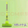 妙潔妙潔海綿拖把吸水膠棉地板可伸縮滾輪式擠水家用免手洗不銹鋼地拖 （27厘米）拖把桿+1個(gè)頭共1個(gè)頭 曬單實(shí)拍圖