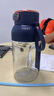 酷蟲德國品牌果蔬榨汁機黃曉明同款榨汁桶水果榨汁機家用小型便攜噸噸杯自動榨汁杯運動果汁杯小果汁機 輕奢藍(lán)-1200ML【單杯雙蓋】10葉刀頭 曬單實拍圖
