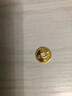 中銀鑫行黃金吊墜足金999五帝幣手鏈轉(zhuǎn)運(yùn)珠金錢幣DIY編繩手串手繩 順治通寶（克重多退少補(bǔ)） 約0.5g 曬單實(shí)拍圖