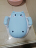 小哈倫兒童馬桶嬰兒坐便器嬰幼兒尿盆小孩寶寶小便器3D軟墊坐墊天藍(lán) 曬單實(shí)拍圖