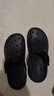 斯凱奇（Skechers）洞洞鞋女士夏季透氣戶外沙灘鞋休閑涼拖鞋111514 全黑色/BBK 39 曬單實拍圖