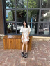CAMILA KSENIA休閑鞋女款2025新款春夏輕便運(yùn)動鞋厚底增高透氣老爹鞋 黑色 37 曬單實(shí)拍圖