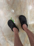 crocs卡駱馳檀健次同款洞洞鞋男沙灘鞋|10001 黑色-001 43(270mm) 曬單實拍圖