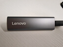 聯(lián)想（Lenovo）1TB 移動硬盤固態(tài)(PSSD) ZX1 Type-c USB3.1雙接口 讀速560MB/s 手機直連 電腦 灰色 曬單實拍圖
