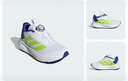 ADIDAS阿迪達(dá)斯 童鞋25春季新款男女大小童經(jīng)典旋轉(zhuǎn)按鈕運(yùn)動休閑鞋 JI1695 白/綠熒光/半熒光藍(lán) 38 適合腳長23.5cm 曬單實(shí)拍圖