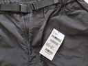 DESCENTE迪桑特ALLTERRAIN 81系列輕戶外徒步男女同款梭織短褲 BK-BK L (175/84A) 曬單實(shí)拍圖