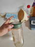 QWE吸管杯500ml哈瓦那黃PPSU大容量孕婦水杯糖耐刻度杯耐摔可裝開水 曬單實拍圖