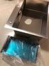 華帝（VATTI）水槽廚房洗菜盆一體盆單槽 洗碗槽大單槽水池盆304不銹鋼以舊換新 曬單實(shí)拍圖