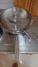 美廚（maxcook）304不銹鋼炒鍋 帶蓋鍋具34cm 三層鋼鍋 電磁爐燃?xì)鉅t通用MCC7904 曬單實(shí)拍圖