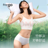 Freego一次性內褲女天竹纖維月子短褲產婦旅行抑菌免洗日拋抗菌女XL5條 曬單實拍圖