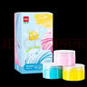 得力(deli)3杯裝魔法起泡膠史萊姆DIY玩具 彩泥粘土解壓水晶泥橡皮泥泡泡泥 兒童開學(xué)畢業(yè)文具生日禮物 曬單實(shí)拍圖