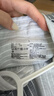 無印良品（MUJI）男式 漢麻水洗 長袖襯衫 男士襯衣外套上衣男款夏季 男裝AC218A5S 灰色條紋 L (175/100A) 曬單實(shí)拍圖