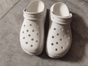 卡駱馳（crocs）經(jīng)典泡芙Clog男女一腳蹬懶人沙灘鞋 CR207521-100 37 曬單實(shí)拍圖