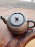 小院遇見古早燒粗陶泡茶壺功夫茶具單壺家用泡茶器單個(gè)可養(yǎng)茶壺 古早燒系列（寒梅手執(zhí)壺） 250ml 曬單實(shí)拍圖