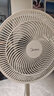 美的（Midea）【品質(zhì)推薦】七葉輕音柔風(fēng)電風(fēng)扇/家用省電落地扇/臺(tái)式電扇/廣角搖頭節(jié)能宿舍大風(fēng)量節(jié)能小型風(fēng)扇 白色經(jīng)典款 曬單實(shí)拍圖