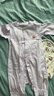 貝瑞加（Babyprints）嬰兒連體衣2件裝男女寶寶純棉衣服柔軟爬服家居內(nèi)衣四季哈衣 紫73 曬單實(shí)拍圖