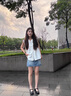 CAMILA KSENIA拖鞋女2025新款秋季涼鞋顏值高跟鞋外穿中跟包頭高端單鞋舒適涼拖 黑色 37 曬單實(shí)拍圖