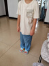 戴維貝拉兒童長(zhǎng)褲套裝夏男童短袖牛仔褲兩件套男寶寶童裝 曬單實(shí)拍圖