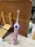 usmile笑容加兒童電動(dòng)牙刷 數(shù)字牙刷 Q20流光紫 適用3-15歲 學(xué)生禮物 生日禮物 兒童禮物 曬單實(shí)拍圖