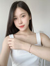 IL&CO尤珂 輕奢天然碧璽手鏈女925銀多色寶石手串七夕情人節禮物送女友 曬單實(shí)拍圖