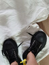 亞歷山大麥昆（Alexander McQueen）【清倉撿漏】MCQ女鞋 帆布厚底增高運動休閑鞋七夕禮物 黑色697072 W4MV2 1000 35 曬單實拍圖
