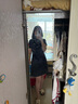 HLA海瀾之家POLO裙女裝25新款亦心即為翻領(lǐng)裙子女夏 藏青U1 M 曬單實拍圖