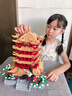 星涯優(yōu)品兒童積木玩具黃鶴樓高難度拼裝建筑模型典藏版男女孩子生日禮物 曬單實(shí)拍圖