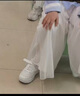 回力（Warrior）兒童小白鞋低幫板鞋男女童鞋運動鞋 WZ(CL)-0882 白色 36  曬單實拍圖
