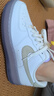 耐克NIKE七夕情人節(jié)禮物女空軍一號(hào) AF1運(yùn)動(dòng)鞋HF5719-139白38.5 曬單實(shí)拍圖