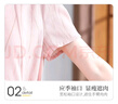 雪夕（XUEXI）媽媽夏裝2025新款短袖雪紡小衫時(shí)尚氣質(zhì)中老年女裝條紋上衣 曬單實(shí)拍圖