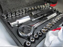 勒塔（LETA）套筒工具40件套6.3mm/10mm 多功能加長棘輪公英制內(nèi)六角LT-AM712 曬單實拍圖