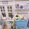 森凱哆diy小屋制作迷你小屋拼裝玩具創(chuàng)意模型女生房子生日禮物520禮物女 【活力少女款】清新陽(yáng)光 防塵罩+工具3+ED燈+膠水 曬單實(shí)拍圖