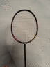 李寧（LI-NING）羽毛球拍雷霆80全碳素諶龍戰(zhàn)拍進(jìn)攻型黑金配色高端球拍 5U空拍 曬單實拍圖