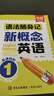 【易蓓】（套裝2冊）新概念單詞+語法隨身記口袋書 第1冊 新概念1-2英語單詞語法口袋書語法隨身記 曬單實拍圖