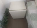 全友家居極簡奶油風(fēng)落地床頭柜抽屜式收納儲物矮柜臥室高級感家具邊柜 珍珠白|床頭柜 曬單實拍圖