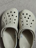 crocs卡駱馳貝雅卡駱班洞洞鞋|205089 冬日白/彩色-1LI 40(250mm) 曬單實拍圖
